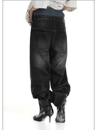 MASONPRINCE Washed Wide Denim