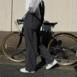 Spring wide-leg pants