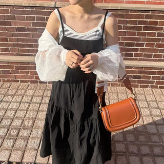 Camisole with cap