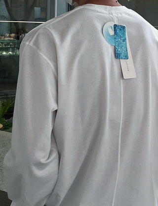 Peanut Air Cool Cut-out Long Sleeve Tee (cotton fabric)