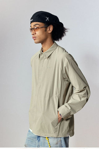 [Monterest] Quick-Dry Relaxed Fit Collared Shirt