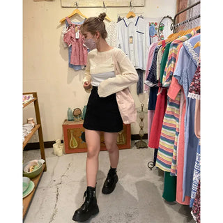 benny twist crop knit