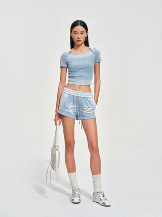 Equestrian-Inspired Shorts