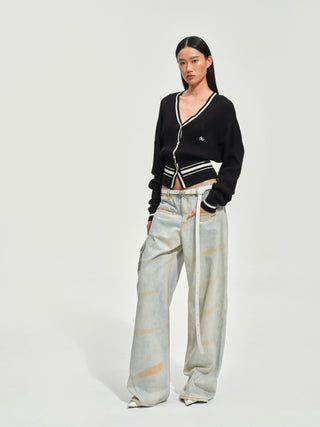 Lacquer Black Newport Resort Knitwear