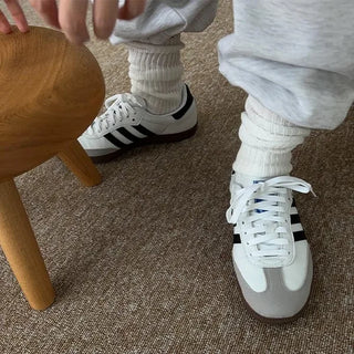 Ribbed long socks