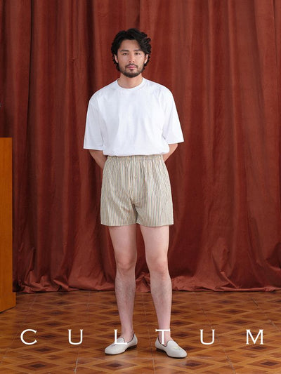 [CULTUM] Boxer Pajama Shorts
