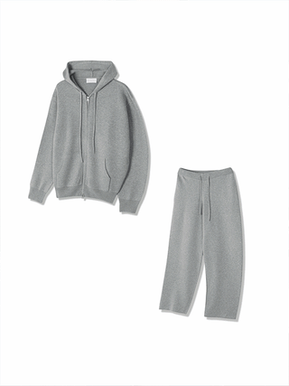 Sanchez Knit Zip-Up Hoodie