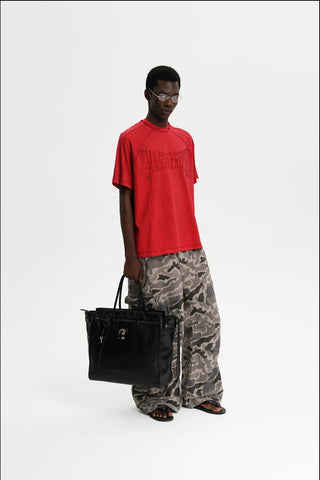[MASONPRINCE] Rock Camo Wide Leg Cargo Pants