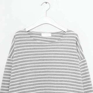 brit stripe boxy T