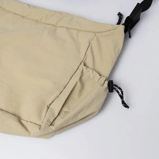 Pocket String Shoulder Bag