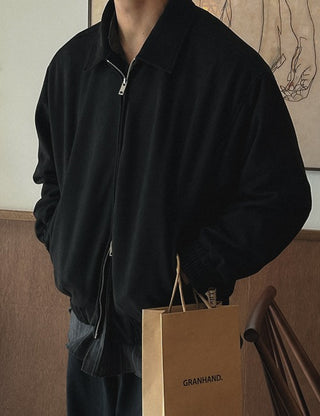 [Feature] Suede Over Blouson (M~XL)