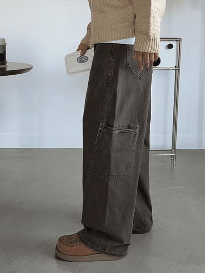 Richel Dyed Curved Pants