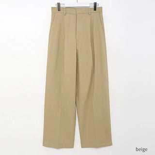 Wide cotton pants