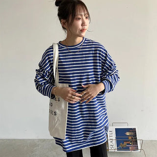 Oversized striped T-shirt