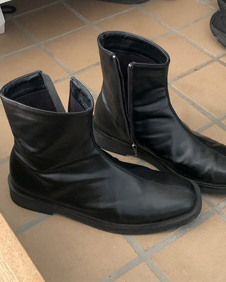 Square-line boots