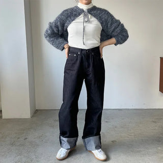 Mixed Bolero Cardigan
