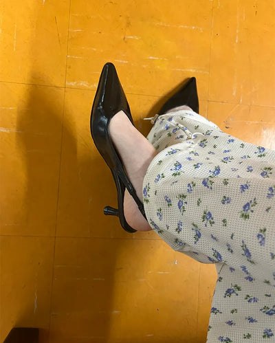 Square pointed toe