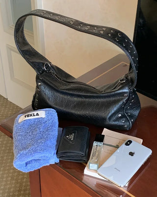 Stud Point Shoulder Bag