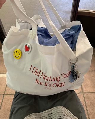 Lettering Big Eco Bag