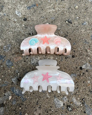 Marine Point Round Hair Clip