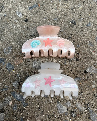 Marine Point Round Hair Clip