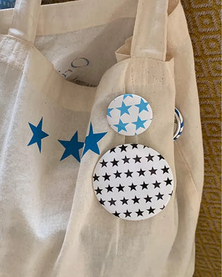 Star Round Brooch