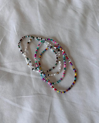 Mixed Colorful Bead Bracelet