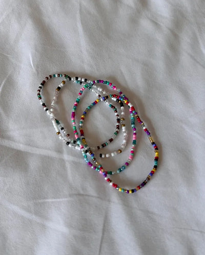 Mixed Colorful Bead Bracelet