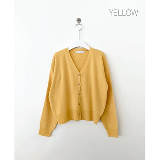 (10 colors) Autumn Layered V-Neck Loose Fit Knit Cardigan