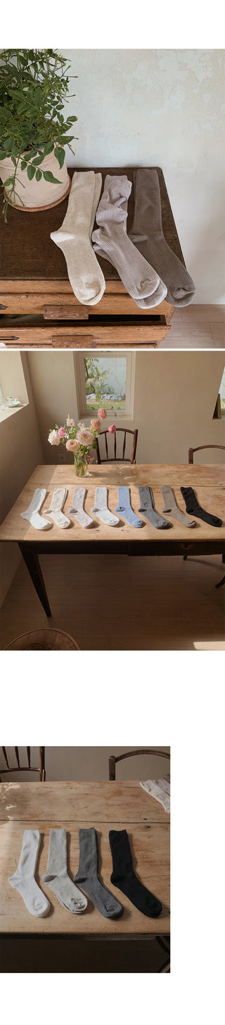 Daily Long Socks - 8 Colors
