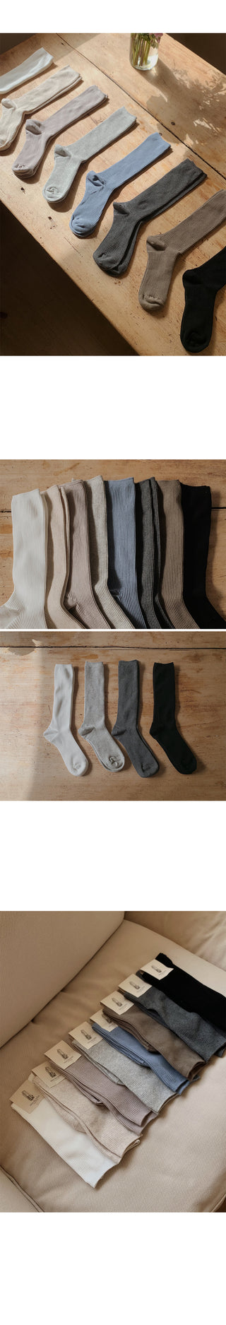 Daily Long Socks - 8 Colors