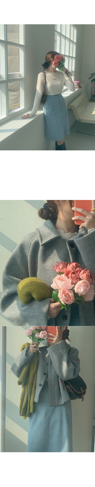 Satin scrunchie