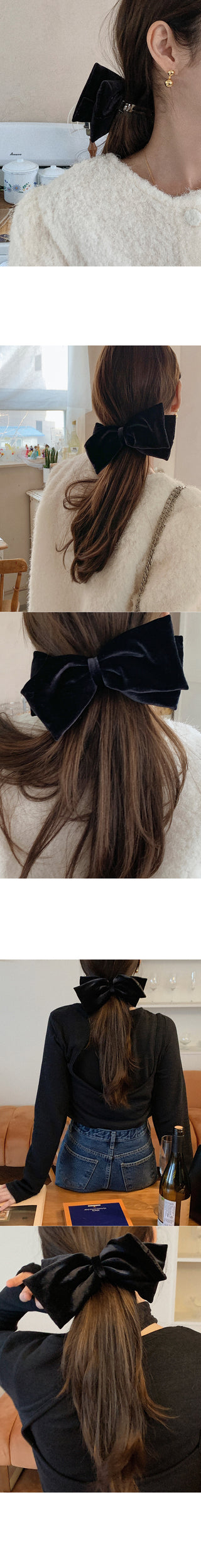 Velvet Ribbon Hairpin