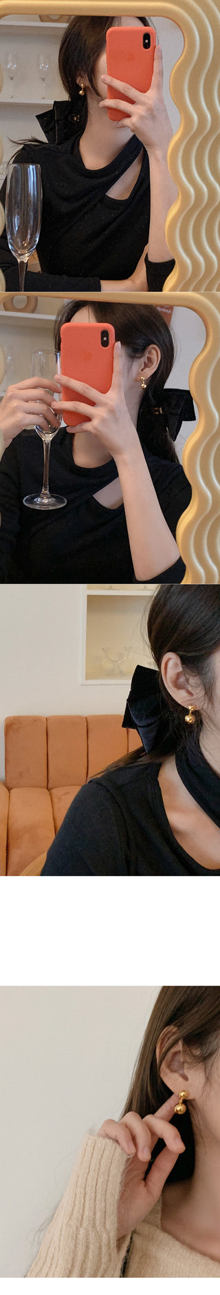 Elegant earrings