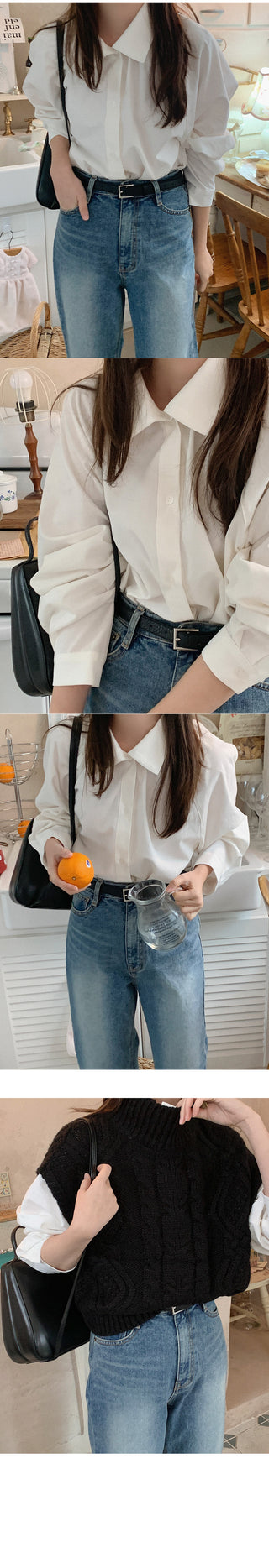 Trouser leather belt