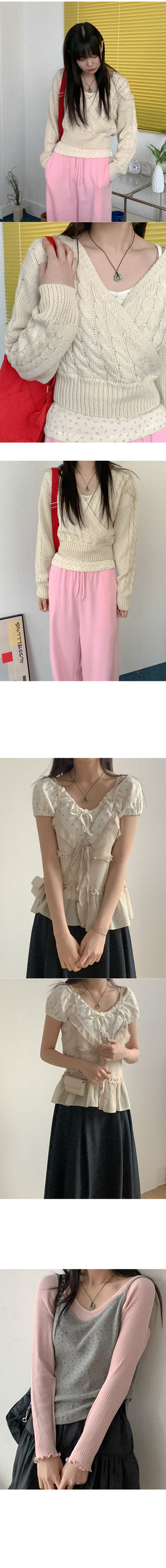 Vintage flower necklace