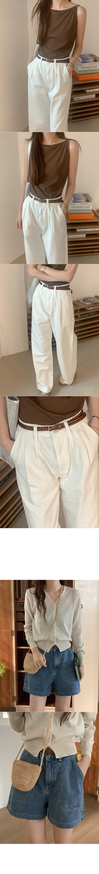 Leather Mash Belt