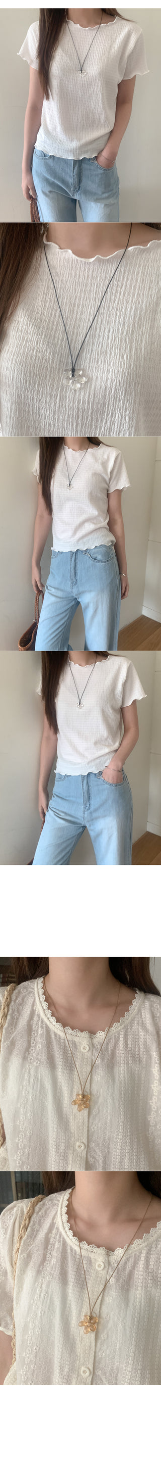 Flower necklace