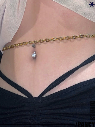 NAVEL ORNAMENT STUD