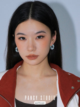 WOOL DESIGN RETRO EARRINGS