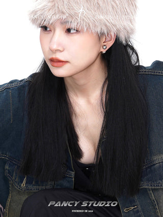 DOUBLE BALL GLOSSY EARRINGS