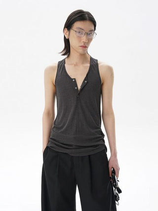 [MASONPRINCE] Striped Sleeveless Top