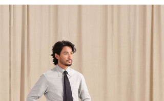 [CULTUM] Italian Pointed Collar Button-Down Shirt