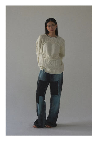 CONP Low-Rise Bootcut Jeans (Blue)