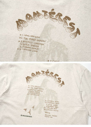 [Monterest] Outdoor Bird Print Oversized T-Shirt