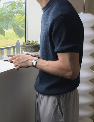 Miga Cooling Round Short Sleeve Knit (8 colors)