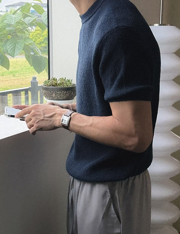 Miga Cooling Round Short Sleeve Knit (8 colors)