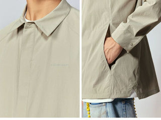 [Monterest] Quick-Dry Relaxed Fit Collared Shirt