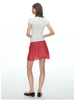 [NECY] Coco Red Mesh Dot A