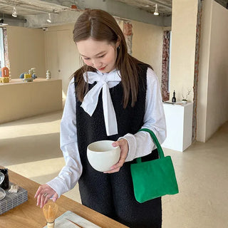 Green mini bag